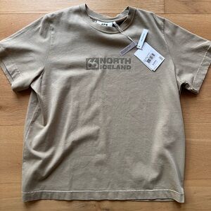 66 North Iceland Beige Men's Tee